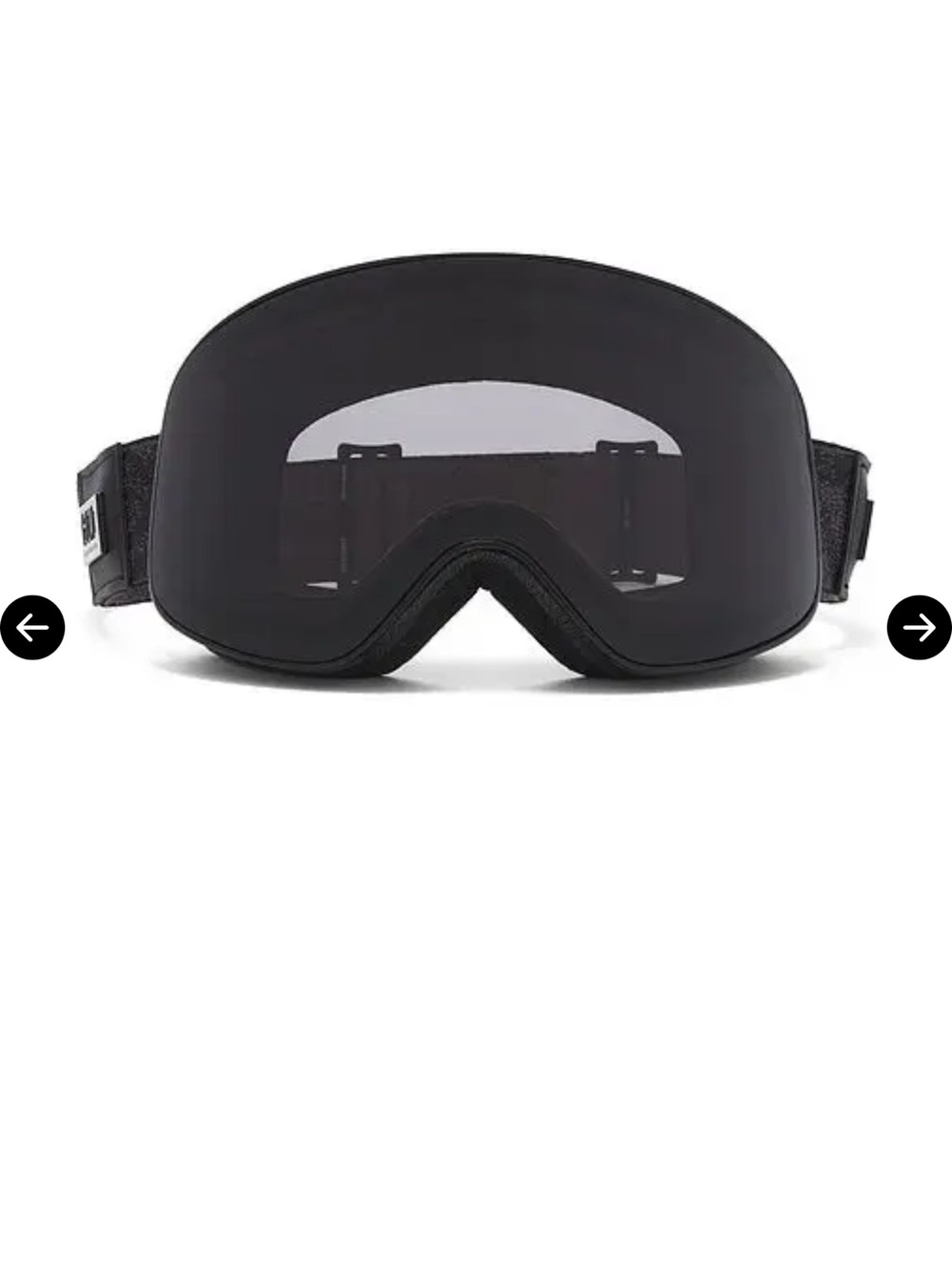 Goldbergh Veil Goggles in Lace Black